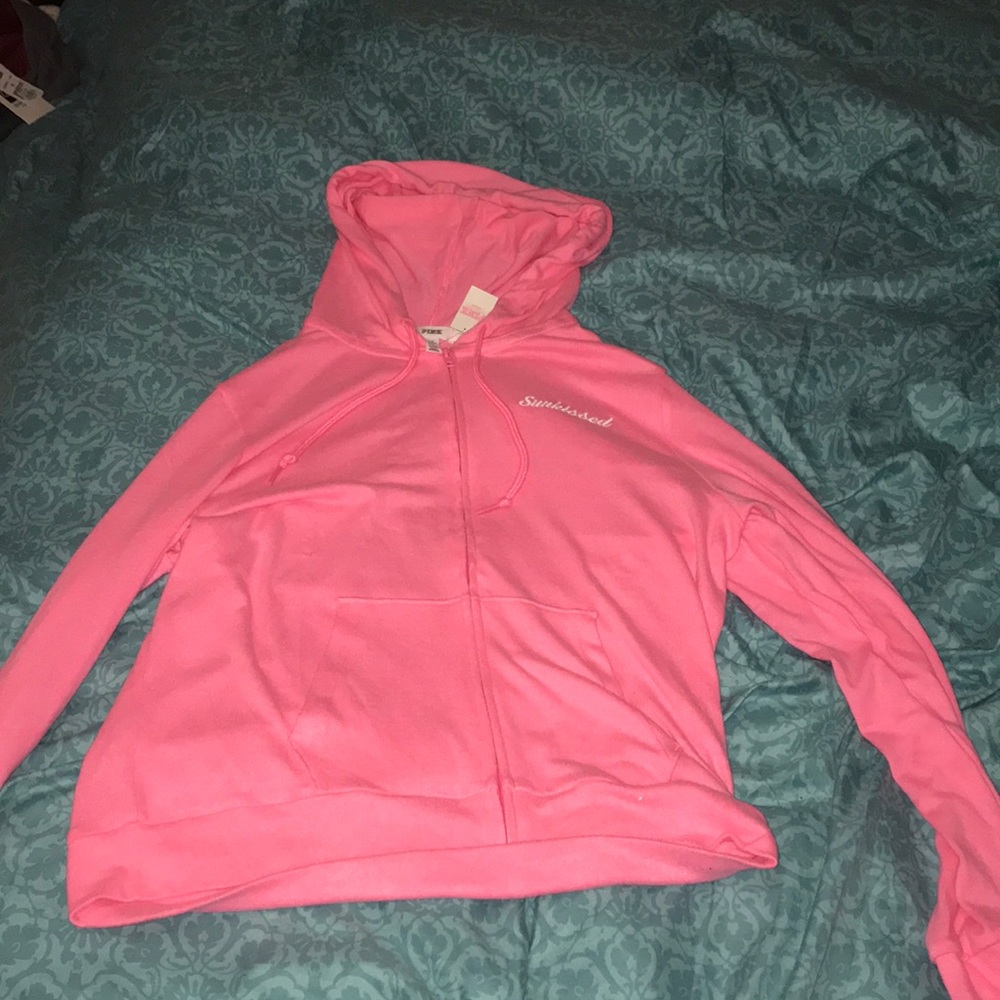 Hot Pink “Sunkissed sweater”